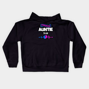 Promoted to Auntie Kids Hoodie